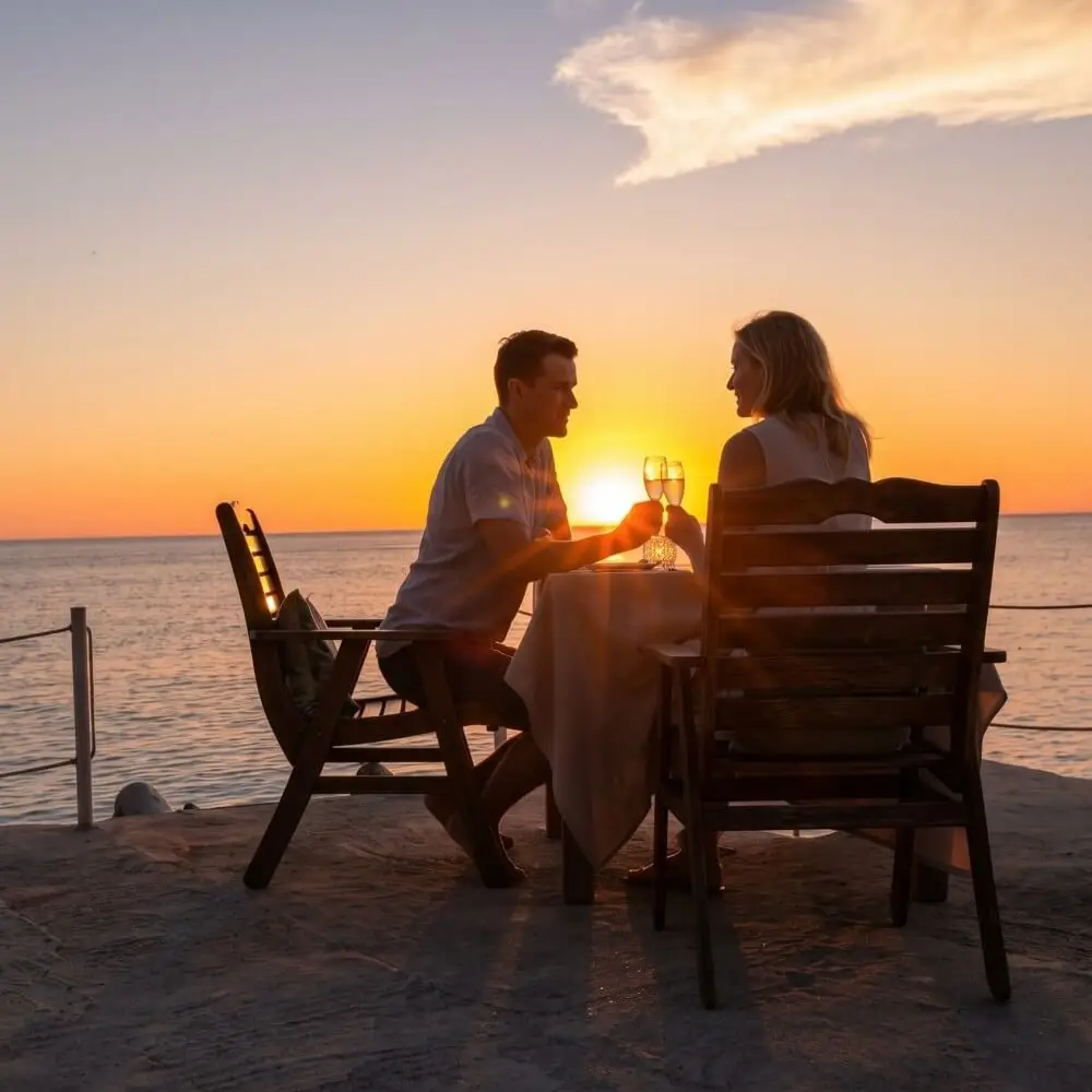 romantic dinner