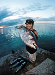 Go on a fishing trip and catch big fish in Paradise Taveuni