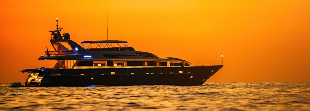 Gloden sunset fiji